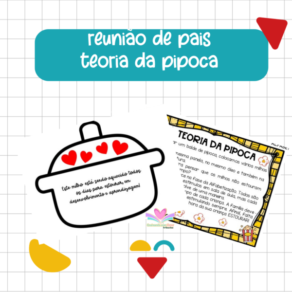 REUNIÃO DE PAIS-TEORIA DA PIPOCA - Ensinar com amor