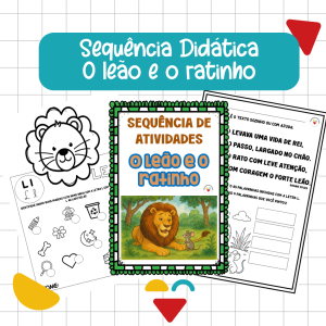 SEQUÊNCIA DIDÁTICA O LEÃO E O RATINHO