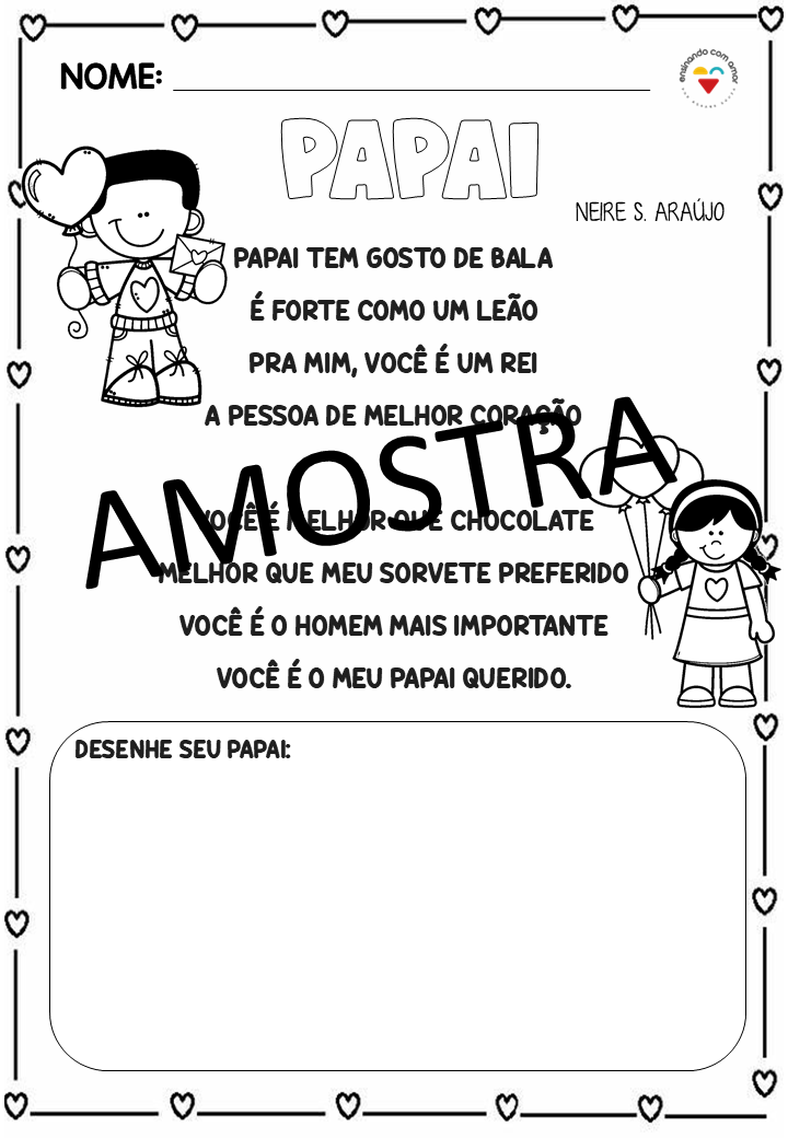 SEQUÊNCIA DIA DOS PAIS-ALFABETIZAÇÃO - Imagem 2