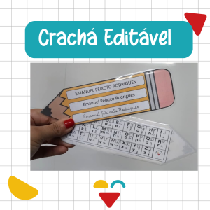 CRACHÁS EDITÁVEIS
