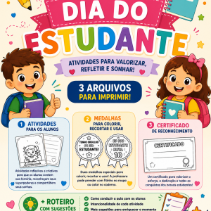 ATIVIDADE DIA DO ESTUDANTE ALFABETIZAÇÃO