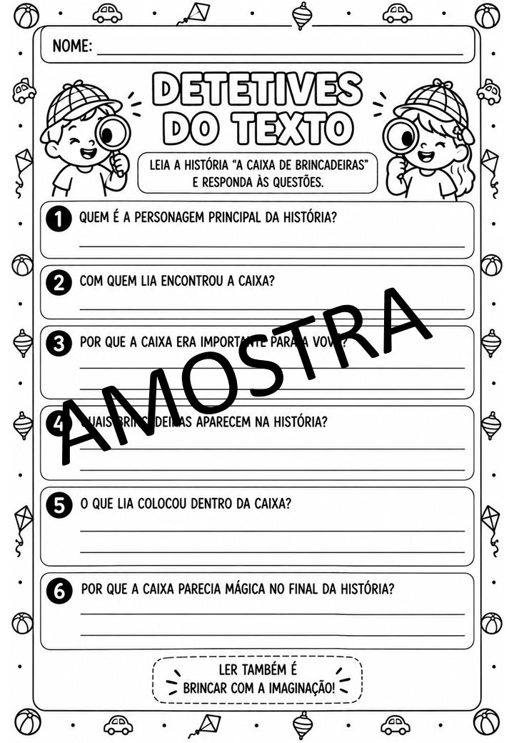 SEQUÊNCIA ALFABETIZAÇÃO DIA DAS CRIANÇAS - Imagem 5