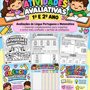 ATIVIDADES AVALIATIVAS ALFABETIZAÇÃO