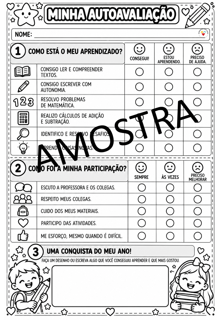 ATIVIDADES AVALIATIVAS ALFABETIZAÇÃO - Imagem 12